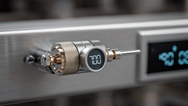 Precision instruments and technology in food processing ensuring accurate measurement and pasteurization for industry safety and quality