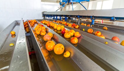 Fresh fruit processing line
