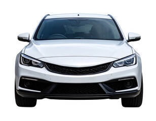 Naklejka premium car isolated on white background