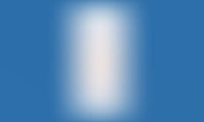 Soft, luminous light glowing against a calming blue gradient background.