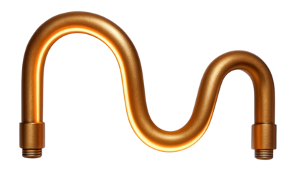 Neon bronze flexible tube light