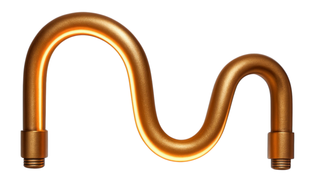 Neon bronze flexible tube light