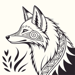 fox vector illustration