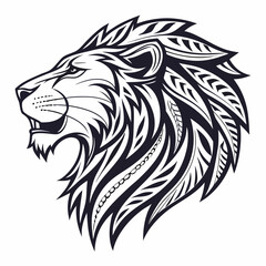 lion head tattoo
