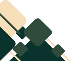 Modern Geometric Corner