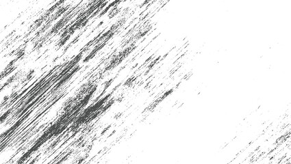 Gray brush strokes on white background abstract black