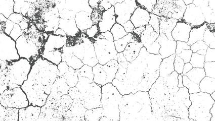 Cracked earth texture with dark lines and speckles ground