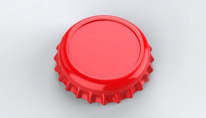 Red bottle cap
