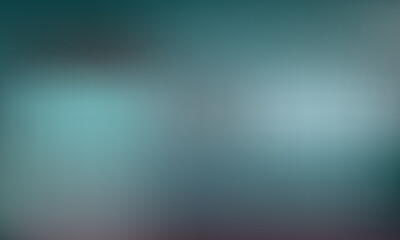 Abstract teal and grey gradient with soft light bokeh effect