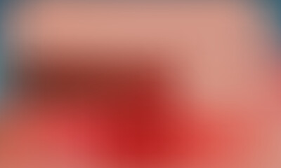 Abstract blend of warm reds and soft blues creates a soothing, modern background.