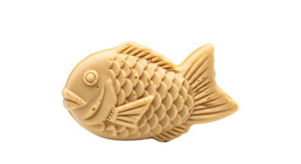 Taiyaki isolated on Transparent Background. Japanese food