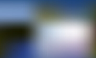 Soft focus abstract background with vibrant blue and white light.