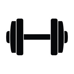 Dumbbell Icon Vector Illustration