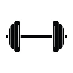Barbell Icon Vector Illustration