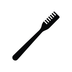 Toothbrush Icon Vector Illustration
