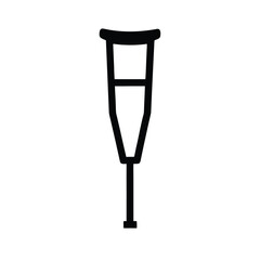 Crutch Icon Vector Illustration