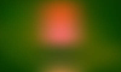 Vibrant abstract gradient of warm orange and cool green, suggesting nature and energy