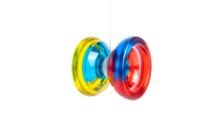 Yo-yo Toy Isolated on Transparent Background