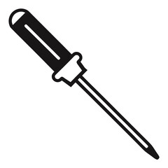 Phillips Screwdriver Vector Icon – Repair and Construction Tool