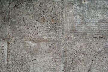 Rough concrete wall with small debris for concepts of texture background and raw surfaces