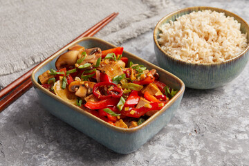 Sichuan tofu