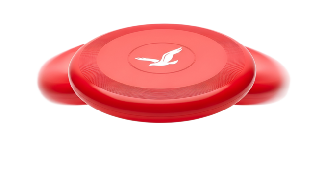 Red Wireless Speaker Isolated on Transparent Background