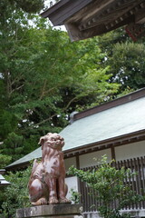 こま犬　大洗磯前神社