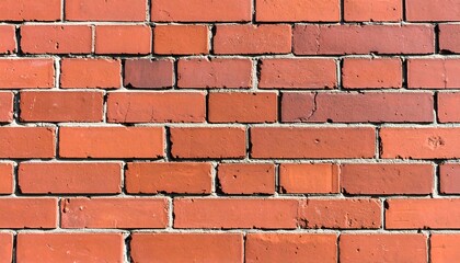 Red brick wall texture