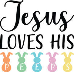 Fototapeta premium Easter t-shirt design, Happy easter, Easter eps, ester png, Easter vector