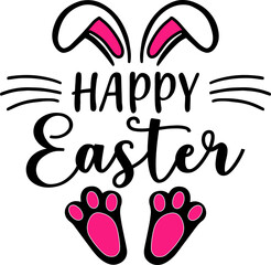 Easter t-shirt design, Happy easter, Easter eps, ester png, Easter vector