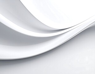 Abstract white curves (2)