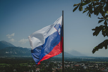 Fototapeta premium Bled Castle, the oldest in Slovenia