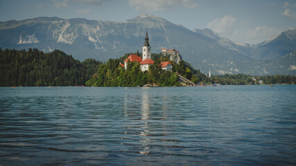 Lake Bled (Blejsko jezero in Slovenian)