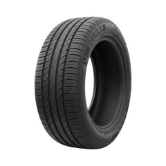 High-performance all-season tire with detailed tread patterns and sidewall design