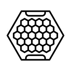 Board game with hexagons
