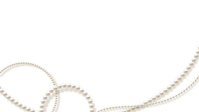 white pearl  frame