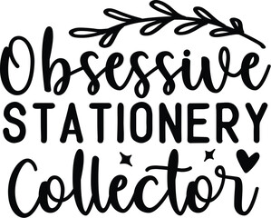 
obsessive stationery collector
