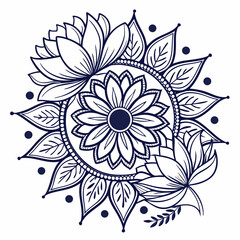 abstract flower background