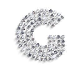 Letter G diamond