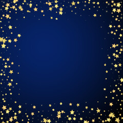 Magic stars vector overlay.  Gold stars scattered