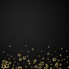 Starry night fairy tale background.