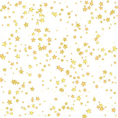 Magic stars vector overlay.  Gold stars scattered