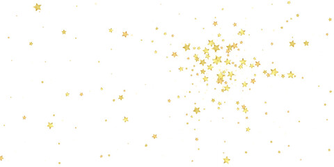 Magic stars vector overlay.  Gold stars scattered
