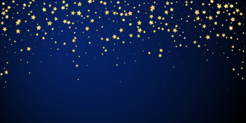 Magic stars vector overlay.  Gold stars scattered