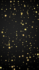 Magic stars vector overlay.  Gold stars scattered
