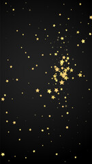 Magic stars vector overlay.  Gold stars scattered