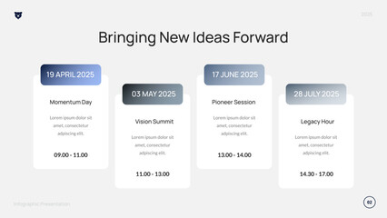 Business Agenda Infographic