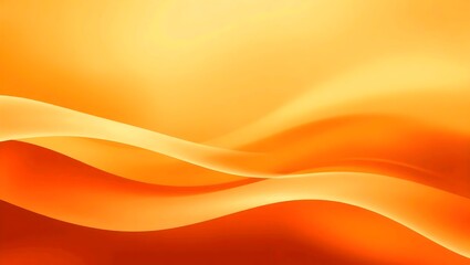 Vibrant abstract orange waves flow, creating a warm, dynamic, and modern background for your designs.
