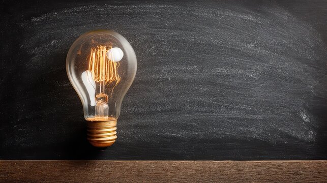 Creative Concept of U Education Innovation Lightbulb Idea Illustration for Campaigns, Inspiring Creativity and Learning.