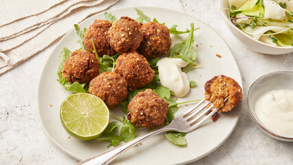 Almond rice balls